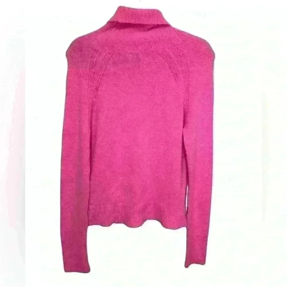 John + Jenn Emmett Sweater in Wild Orchid Size XS Fall Turtleneck Sweater - Picture 8 of 13